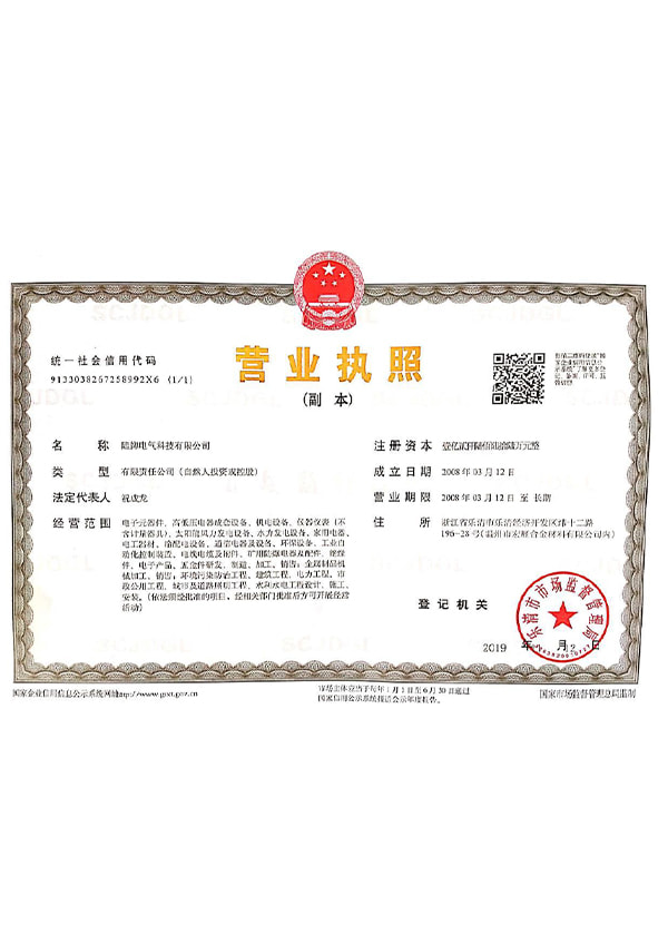business license